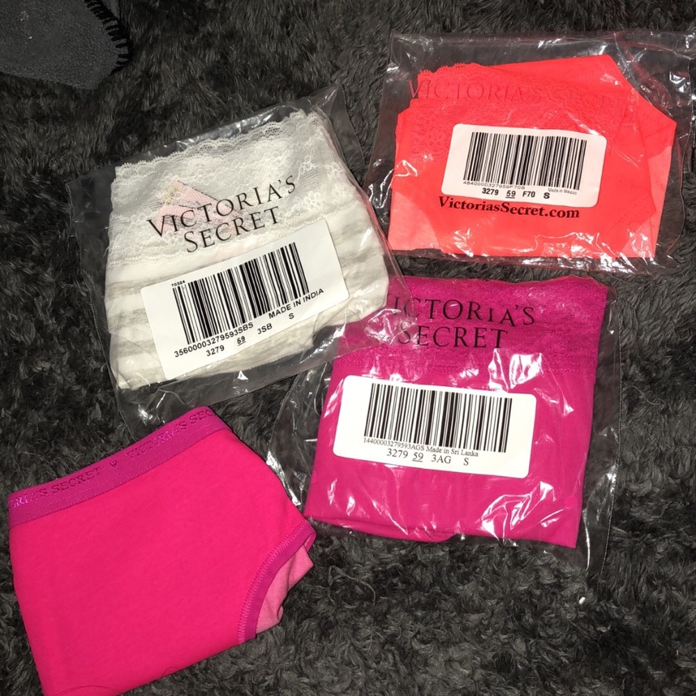 4 Victoria secret underwear